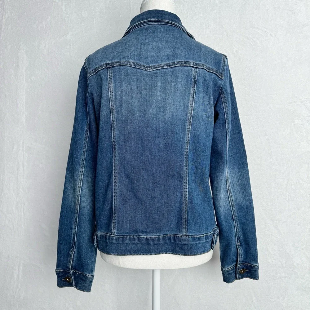 RUFF HEWN Classic‎ Denim Jacket Medium Indigo M Casual Comfort